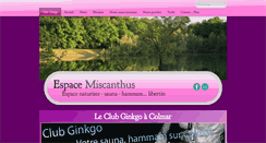 Desktop Screenshot of club-ginkgo.com